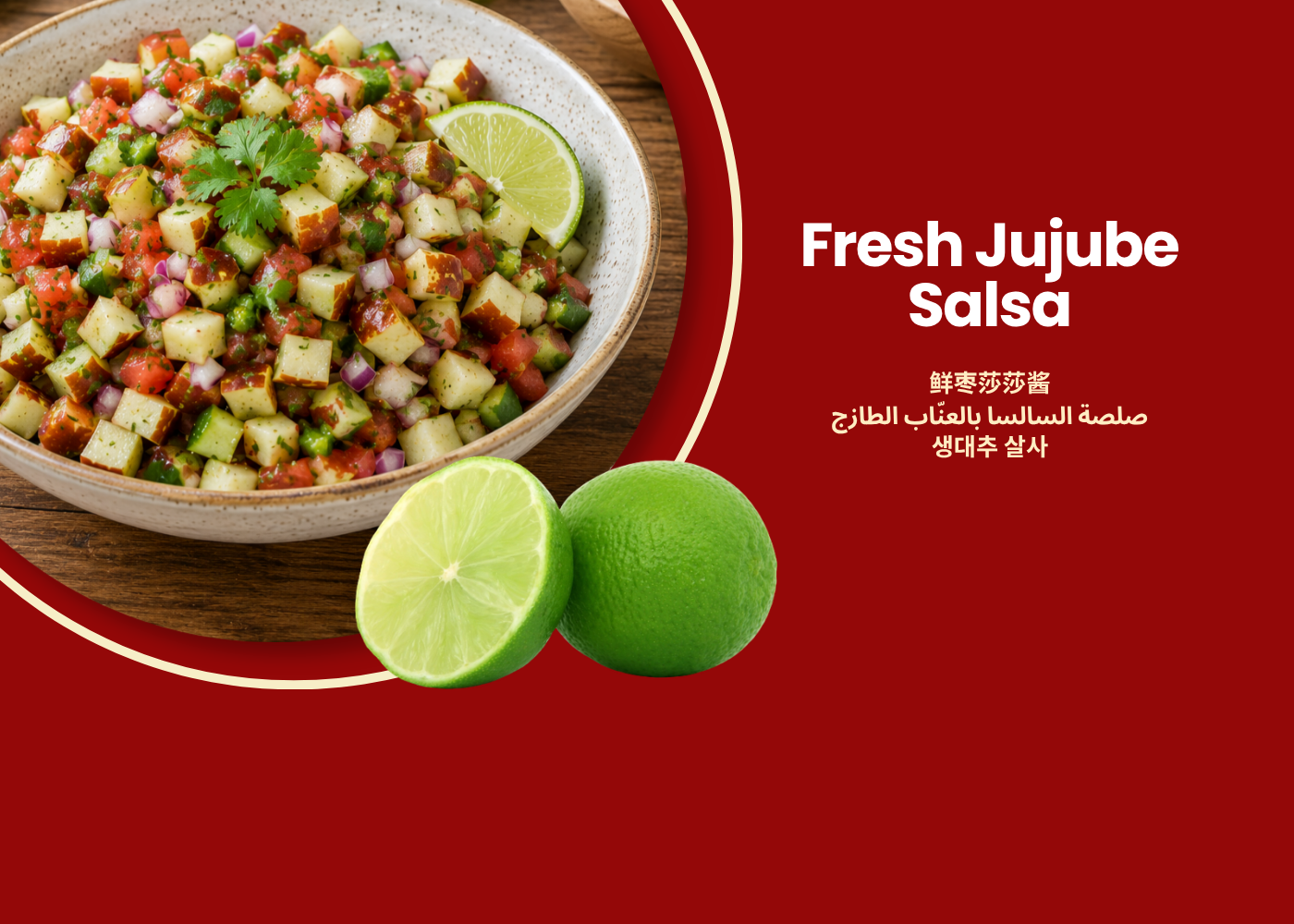 Fresh Jujube Salsa